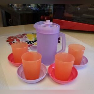 NEW! TUPPERWARE KIDS MINI TOY PLAY SET 9 PCS